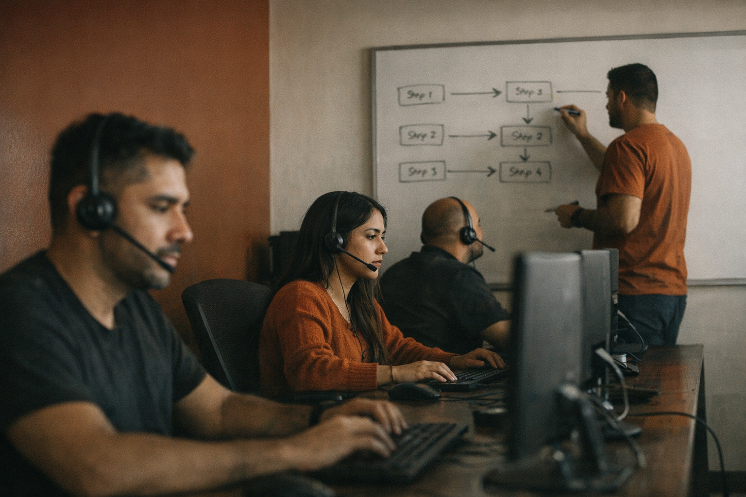 Person → skill → execution: the onboarding order that sticks